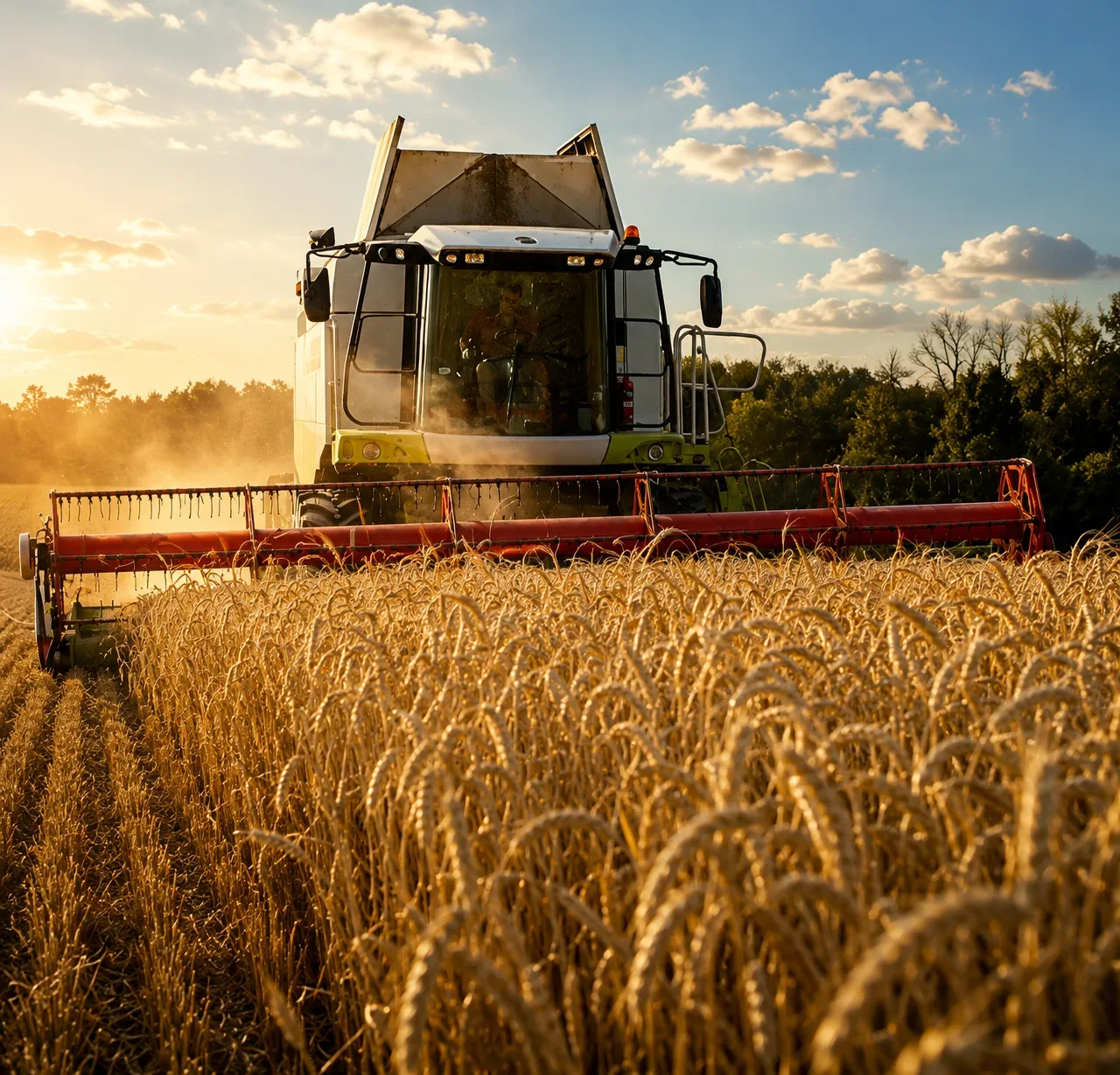 Maquinaria agrícola conectada